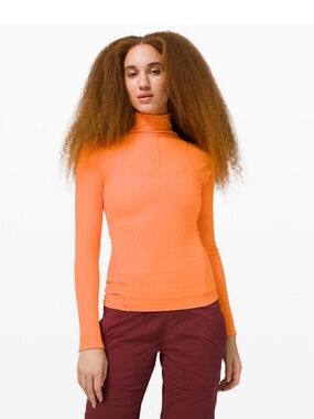 Lululemon Long-Sleeve Mock Neck Top